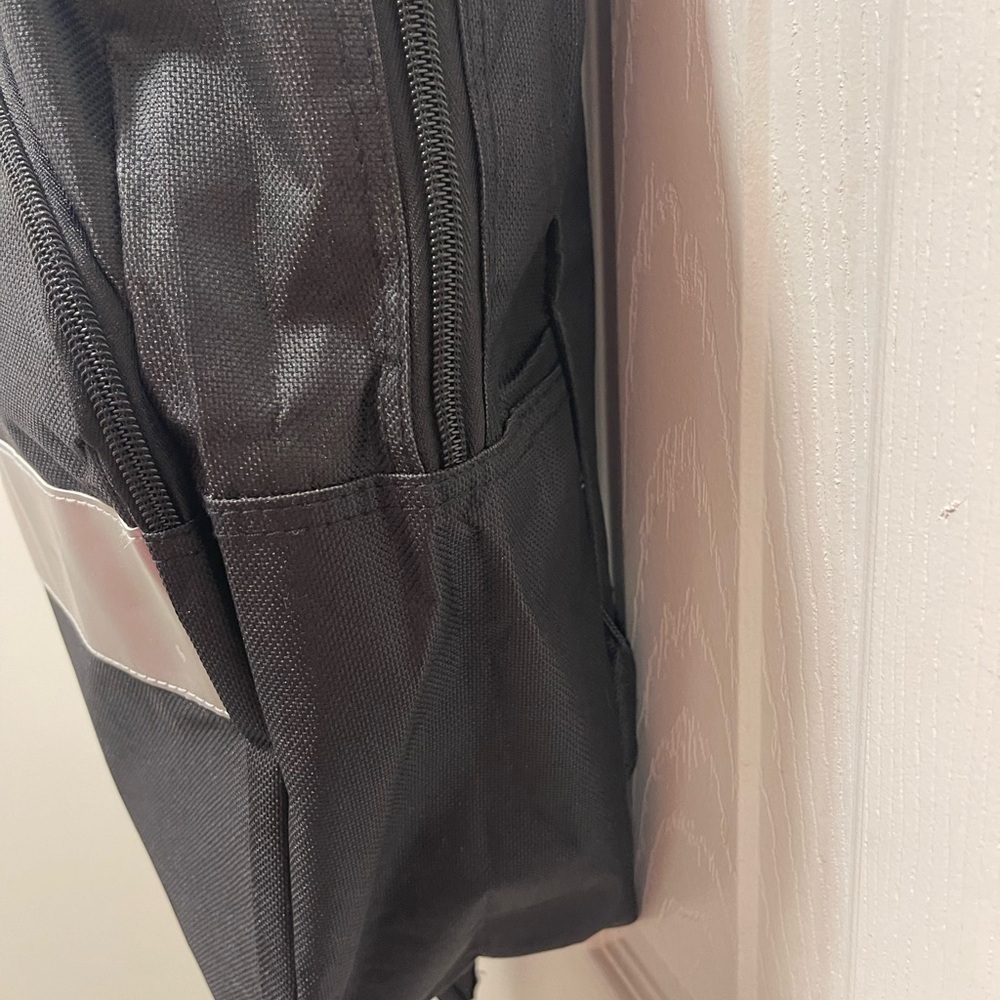 Black Reflective Backpack - Picture 7 of 9